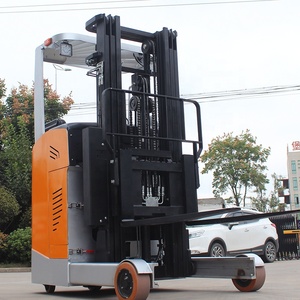 Về phía trước đạt đứng đầy đủ điện Pallet Stacker xe nâng - Product Image 3