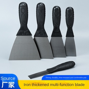 Multifunctionele Industriële Kwaliteit Verdikte Roestvrijstalen Plamuurmes Schraper Gereedschap Decoratieve Schep Reinigingsmes Plastic - Product Image 2