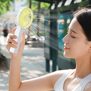 USB充电电池迷你风扇无刷电机低噪音三速可折叠桌面冷却家用汽车酒店使用 - Product Image 6