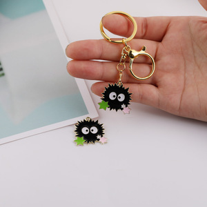 Pendentif en alliage briquette de charbon noir, thème Spirited Away (le film d'animation japonais), breloques pour la décoration de bracelets et colliers DIY - Product Image 4