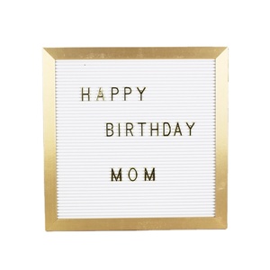 Tablero <span class=keywords><strong>de</strong></span> <span class=keywords><strong>letras</strong></span> intercambiable dorado <span class=keywords><strong>de</strong></span> 12 "X 12" Plástico blanco con 196 <span class=keywords><strong>letras</strong></span> <span class=keywords><strong>de</strong></span> <span class=keywords><strong>madera</strong></span> para manualidades <span class=keywords><strong>de</strong></span> <span class=keywords><strong>madera</strong></span> Cajas <span class=keywords><strong>de</strong></span> <span class=keywords><strong>madera</strong></span> y letreros <span class=keywords><strong>de</strong></span> pared - Product Image 1