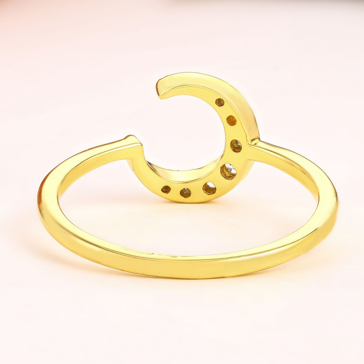 source 批发精致时尚饰品星月戒指高品质锆石月光石戒指派对订婚 on m