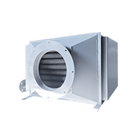 Económico Calentador de Tubos Aletados para Recuperación de Calor Residual, Intercambiador de Calor de Acero al Carbono para Precalentador de Calderas de Gases de Combustión 600 ° Estándar ASME de Alta Temperatura C