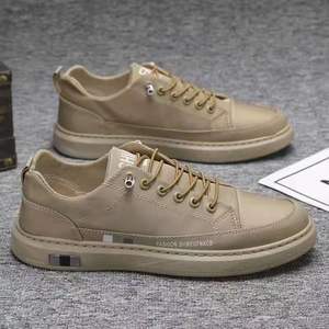 รองเท้าผ้าใบผู้ชายแบบลำลอง น้ำหนักเบา ระบายอากาศได้ดี หัวกลม มีเชือกผูก พื้นยาง เหมาะสำหรับทุกฤดูกาล - Product Image 5