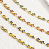 Bracelet croix en acier inoxydable Novirassine Fashion avec zircon, plaqué or 18 carats, pour usage quotidien, bijoux unisexe, étanche, anti-ternissement, cadeau