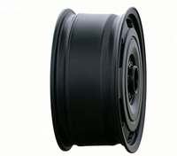 Nouvelles jantes tout-terrain forgées 17-20 pouces noir mat rétro avec simulation de beadlock pour camion et SUV 5x127 6x135 en alliage d'aluminium 20mm ET