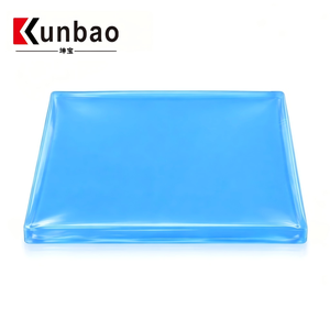 Inserto de Gel Refrigerante para Asiento, Rectangular Azul, Almohadilla de Absorción de Impactos para Motocicleta, Tamaño Personalizado 45x45x1cm - Product Image 2