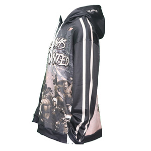 Nuova <span class=keywords><strong>Felpa</strong></span> Sportiva da Uomo 2027 con Cappuccio e Maniche Lunghe, Tuta Casual con <span class=keywords><strong>Stampa</strong></span> - Product Image 5