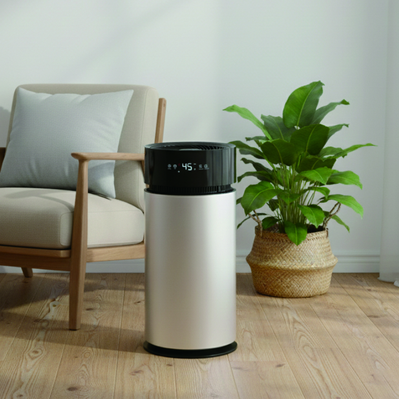 BIZOE 10L Smart Evaporative Humidifier Humidistat Filter No Mist App-Controlled Quiet Operation for Home Bedroom Hotel Household