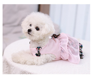 Nuovi Vestiti per Cani, Gonna Sottile e Traspirante per Primavera ed Estate, Gonna a Quattro Zampe per Cani, Abbigliamento per Animali Domestici all'Ingrosso - Product Image 5