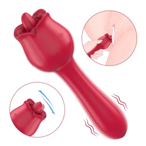 Unulove G Spot Rose Seksspeeltjes Vrouwelijke Clitoris Zuigende Roos Likken Tong Vibrator Voor Vrouw