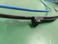 Limpiador de tubos de tamaño pequeño con eje flexible, máquina de limpieza de conductos de grasa, equipo de limpieza de conductos