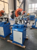 Machine de découpe automatique en acier inoxydable pour tuyaux métalliques, machine de découpe d'angle 45-90 degrés pour tuyaux semi-circulaires 425