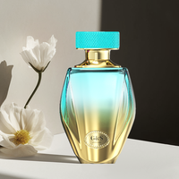 G&S OEM ODM, conception de parfum professionnelle, couleur et logo personnalisés, flacons de parfum en verre imprimés à l'écran, 30 ml/50 ml/100 ml, vaporisateur à pompe