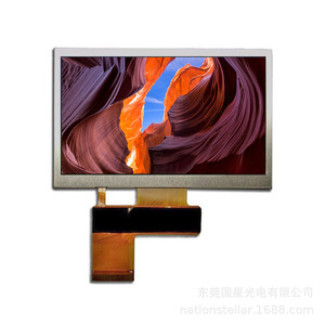 4.3 inch <span class=keywords><strong>TFT</strong></span> TCG043WQLBAAFA-GA50 nhiệt độ rộng vành đai công nghiệp cảm ứng màn hình LCD 640 nits sương mù LED Đèn nền mô-đun công nghiệp - Product Image 2