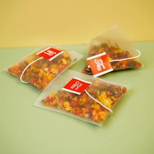 Naylon örgü çay poşetleri, filtrelenmiş çiçek çayı, baharat, çay yaprakları ilk seçimdir - Product Image 2