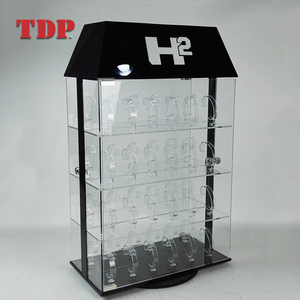 Việt Nam nhà máy tùy chỉnh 4 tầng rõ ràng Acrylic Cổ tay đồng hồ hiển thị đứng Acrylic Hộp với C chủ sở hữu - Product Image 1