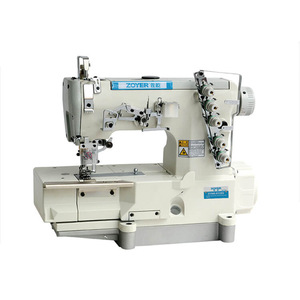 Zoyer ZY500-01CBD Large Square Head 3-Needle 5-Thread Direct Drive Coverstitch Sewing Machine - Product Image 3