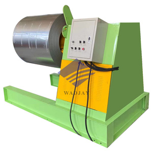 Máquina desbobinadora de bobina de metal, máquina desbobinadora de bobina resistente para bobinas de rebobinado - Product Image 1
