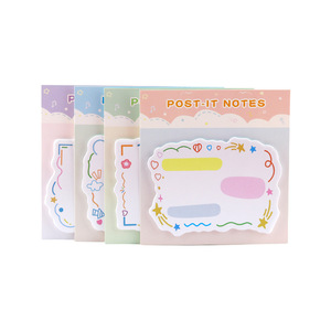 Inspirational Sticky Note Ins Style High-Value Creative Personalized <b>Memo</b> <b>Pads</b> for Students Strong Adhesive Reusable Notes - Product Image 1