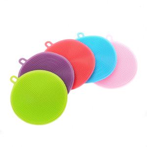 Brosse de nettoyage multifonction en silicone pour vaisselle, tampon à récurer en silicone, éponge à vaisselle en silicone, outil de nettoyage pour casseroles de cuisine - Product Image 6