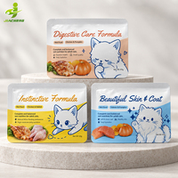 Sachets de stérilisation résistants aux hautes températures, sachets de cuisson sous autoclave pour aliments humides pour animaux de compagnie, repas prêts à consommer et sauces