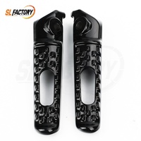 Repose-pieds arrière en aluminium durable pour moto, compatible avec CBR600RR 2003-2023 et CBR1000RR 2004-2016