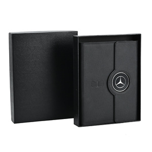 Notebook di ricarica multifunzione note per riunioni aziendali a fogli mobili A5 logo aziendale fisso Power Bank di archiviazione Wireless - Product Image 4