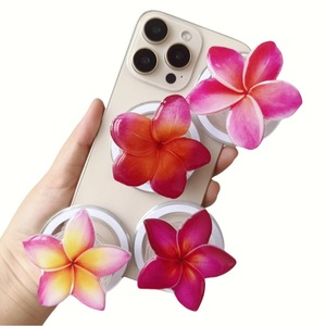 Supporto Magnetico per <span class=keywords><strong>Telefono</strong></span> con Fiore Hawaiano alla Moda, Ciondolo Regalo a Forma di Fiore di Prugna, Adatto a Tutti i Modelli di <span class=keywords><strong>Telefono</strong></span> - Product Image 2