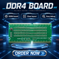Carte de diagnostic LED pour analyseur de fentes de mémoire DDR4 DIMM de carte mère d'ordinateur de bureau pour la réparation informatique