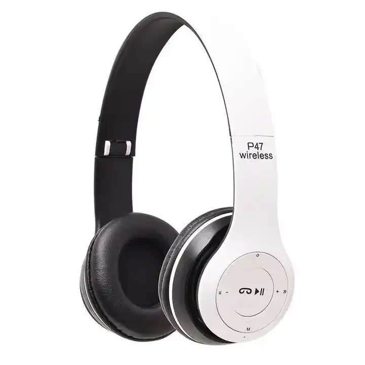 Bestseller Ready Goods P47 Draadloze Hoofdtelefoon Over-Ear Opvouwbare Draadloze Stereo Headset Met 5 Kleuren Opties