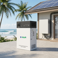E-Sun All-in-One Solarstromsystem 500W 1kWh LiFePO4 Batterie Tragbare Energiespeicherstation für Outdoor-Camping und Heimgebrauch