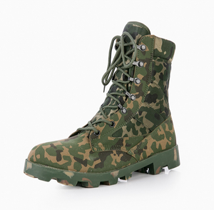 Bottes tactiques de randonnée en montagne DFB10 Outdoor Hiking Mountain Green Jungle Forest avec semelle extérieure en caoutchouc multi-terrains Panama - Product Image 1