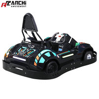 Meilleure qualité de voiture kart électrique télécommandée pour enfants au centre de divertissement familial
