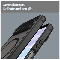 Étui magnétique antichoc mat translucide pour téléphone Sony Xperia 10 VII avec chargement sans fil