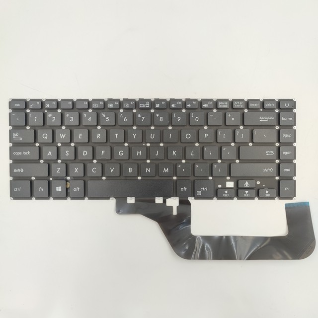 New Spanish Wireless LED Laptop Keyboard with Gateron Switches for VivoBook X505 X505BA X505BP X505ZA F505ZA
