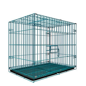 Klasik katı desen katlanabilir demir tel kuş kafesi büyük uzay su kutusu ve küçük papağan Parakeet yetiştiriciliği için tepsi palet - Product Image 1