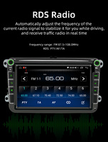 Reproductor Multimedia para Auto BQCC de 8 Pulgadas con Pantalla IPS Android para Volkswagen Golf 5 6 Polo Passat B6 B7 CC Skoda Jetta, Carplay, 4G, Wifi, GPS
