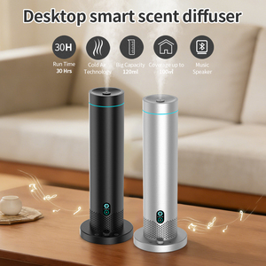 Smart <b>Electric</b> Cold Mist Essential <b>Oil</b> <b>Diffuser</b> with App-Control Low Noise Auto Spray 120ml Capacity for Tabletop Use - Product Image 4