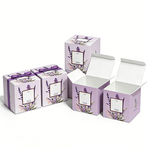 Custom Logo Luxury Gift Box Paper Cardboard Scented Candle Packaging <b>Boxes</b> For Candles - Product Image 1