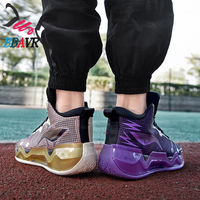 Chaussures de basket décontractées en gros, haute qualité, tailles 36 à 45, en caoutchouc, maille et cuir synthétique, logo personnalisable, 1 paire