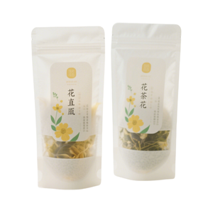Customized Printed Tea Packaging <b>Bag</b> Plastic Zipper Stand up Pouch Aluminum Foil <b>Bags</b> With Transparent Window - Product Image 6