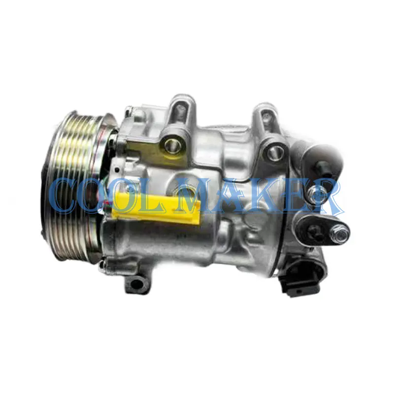 9654764280 9656574080 1608473480 6453PP 6453PV 6453QT 6453RE SD7C16 for Peugeot 508/Citroen C5 2.0 2.2acコンプレッサー