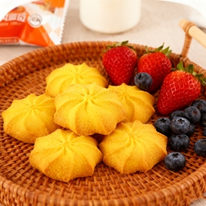 بسكويت زبدة بنمط الدنمارك مخصص، علبة دائرية فاخرة 260 جرام، بسكويت زبدة كلاسيكي بالسكر، مغذي وصحي ولذيذ، مثالي كهدية - Product Image 6