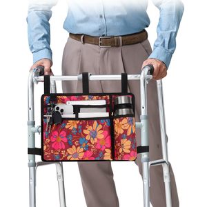 Sac de rangement pour aides à la marche en tissu Oxford, polyvalent avec porte-gobelet pour les voyages et l'usage quotidien - Product Image 1