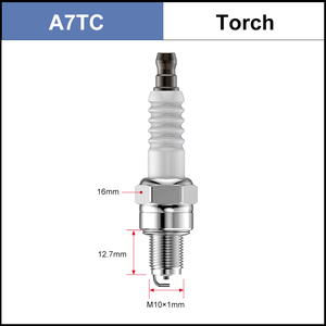 หัวเทียนมอเตอร์ไซค์ขายส่ง A7TC แกนทองแดง ใช้แทน C7HSA S102F Z8 Z9Y 4194 - Product Image 4