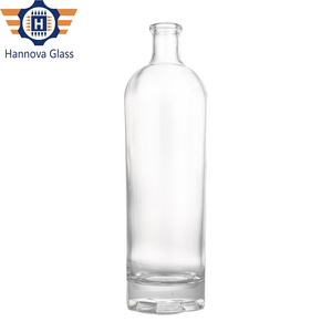 750Ml Siêu Cao Cấp Nặng Cơ Sở Chai Thủy Tinh Cho Sang Trọng Vodka Gin <span class=keywords><strong>Whiskey</strong></span> Tequila Rỗng Tùy Chỉnh Tinh Thần Rượu Chai Với Nút Chai - Product Image 5