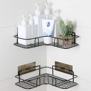 Multi Functional Storage Organizer Metal Toiletries Toilet Hanging Wall Mount Kitchen Storage Rack