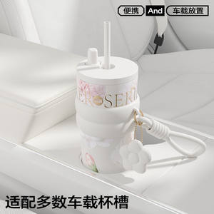 Vaso Térmico al Vacío Shijia Da con Pajita para Mujer, Alto Valor Estético, Modelo 2026, Gran Capacidad, Revestimiento Interior <span class=keywords><strong>de</strong></span> Acero Inoxidable, Regalo <span class=keywords><strong>de</strong></span> Cumpleaños - Product Image 5