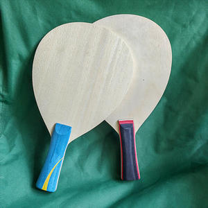 Hoja de raqueta de tenis de mesa de carbono triangular/en forma de lágrima personalizada OEM de YoungJoy. - Product Image 1